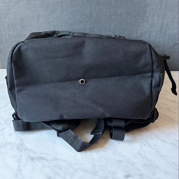 Highland Tactical Black Rumble Backpack Molle Webbing Water Resistant Pack - Picture 9 of 12